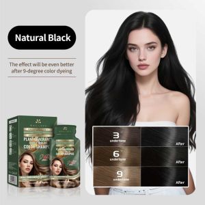 MAGANIO Hair Dye Shampoo in Bags Paraben Free