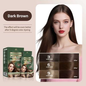 MAGANIO Hair Dye Shampoo in Bags Easy to Apply